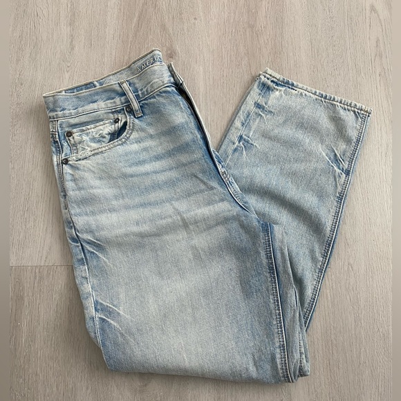 Light Blue American Eagle Denim Jeans, Size 10 - Picture 1 of 4